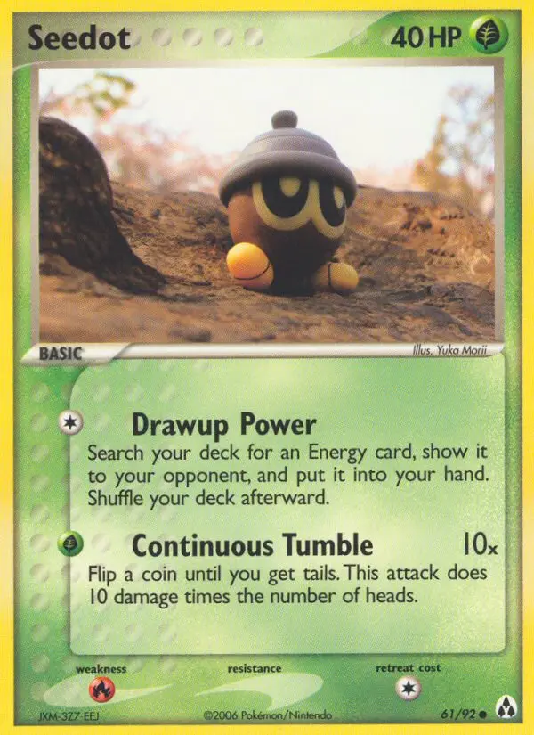 Seedot, Legend Maker #61