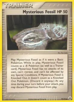 Mysterious Fossil, Legend Maker #79/92