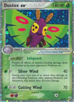 Dustox ex, Legend Maker #86/92