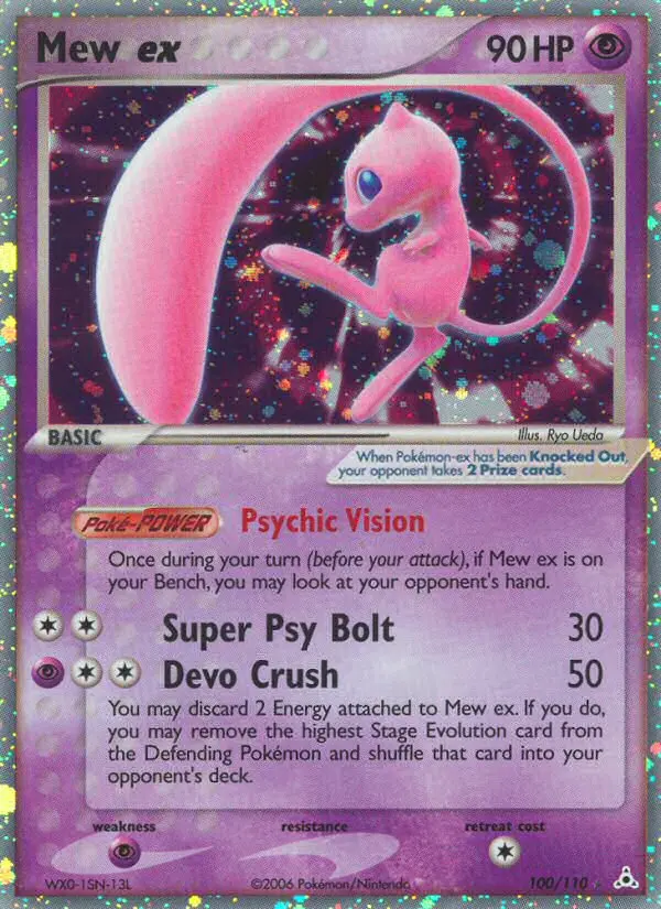 Mew ex, Holon Phantoms #100