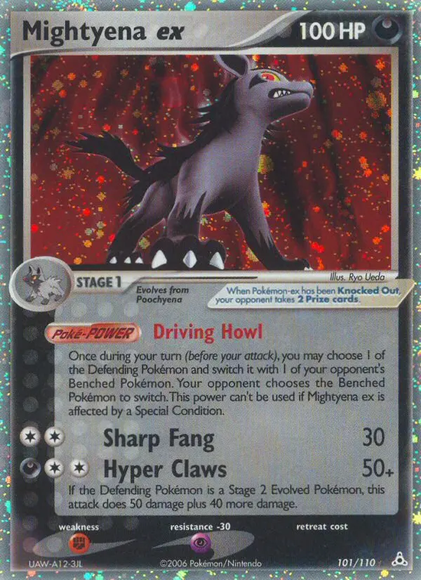 Mightyena ex, Holon Phantoms #101