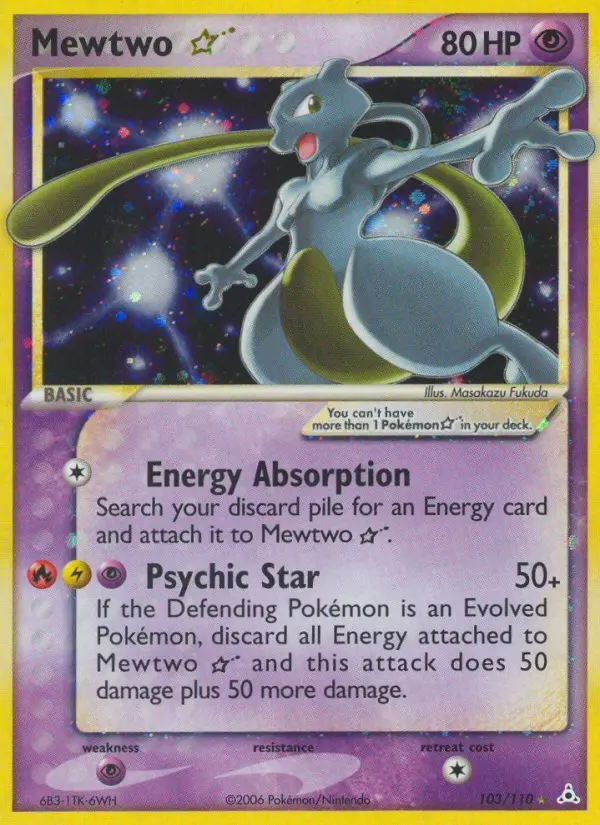 Mewtwo Star, Holon Phantoms #103