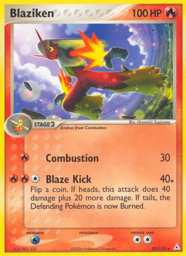 Blaziken, Holon Phantoms #20