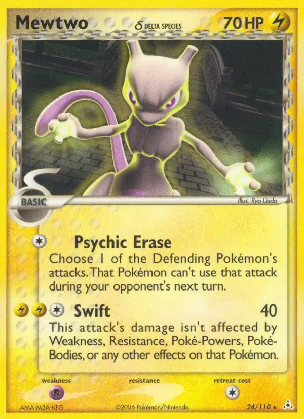 Mewtwo δ, Holon Phantoms #24