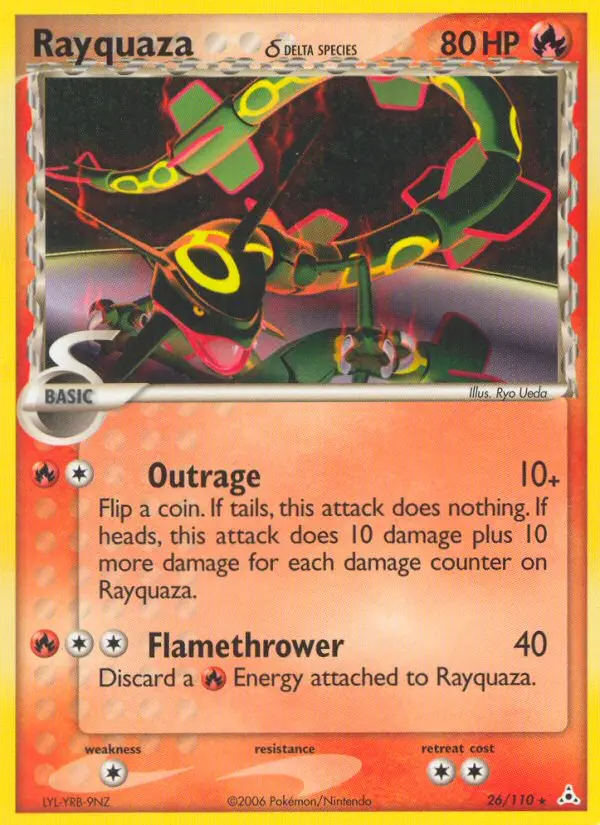 Rayquaza δ, Holon Phantoms #26