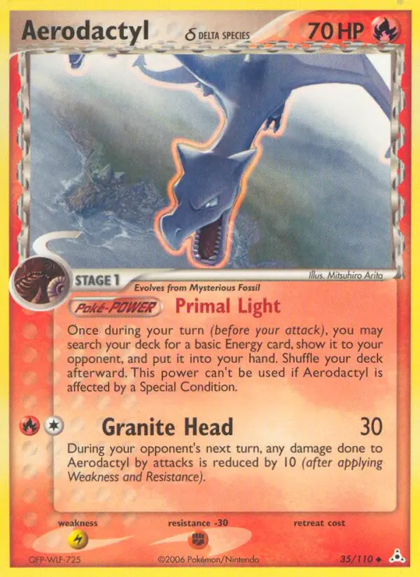 Aerodactyl δ, Holon Phantoms #35