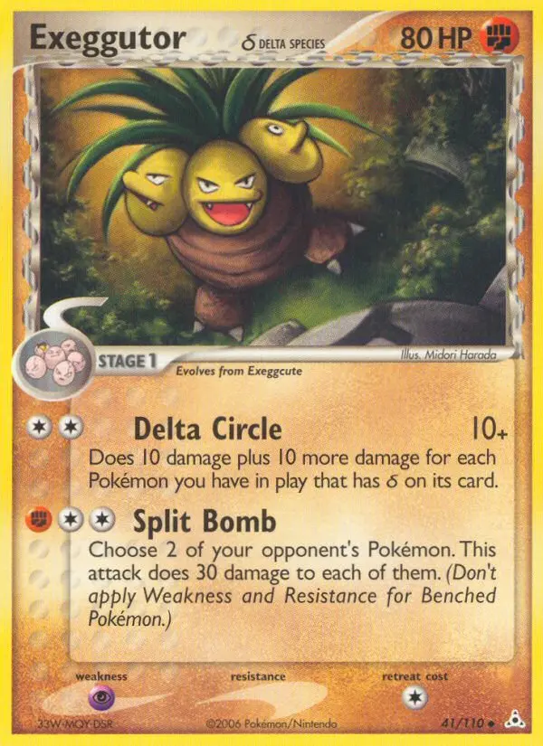Exeggutor δ, Holon Phantoms #41