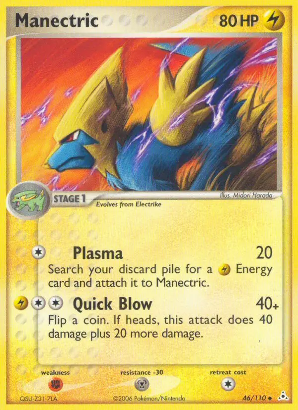 Manectric, Holon Phantoms #46