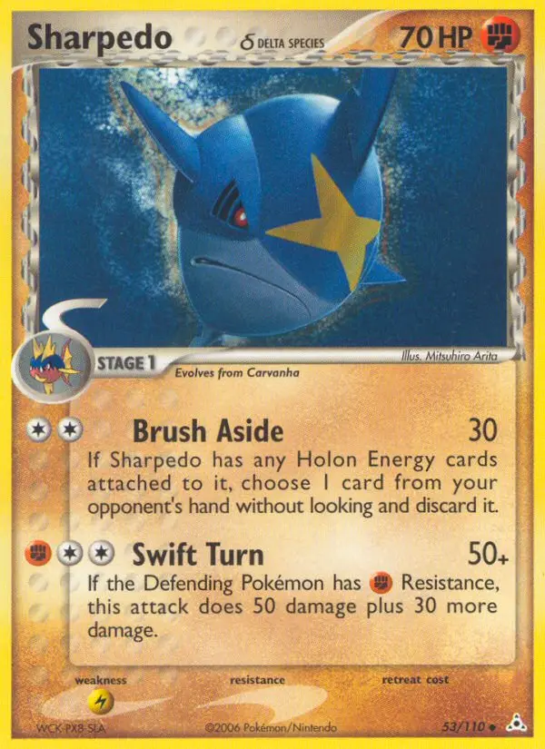 Sharpedo δ, Holon Phantoms #53