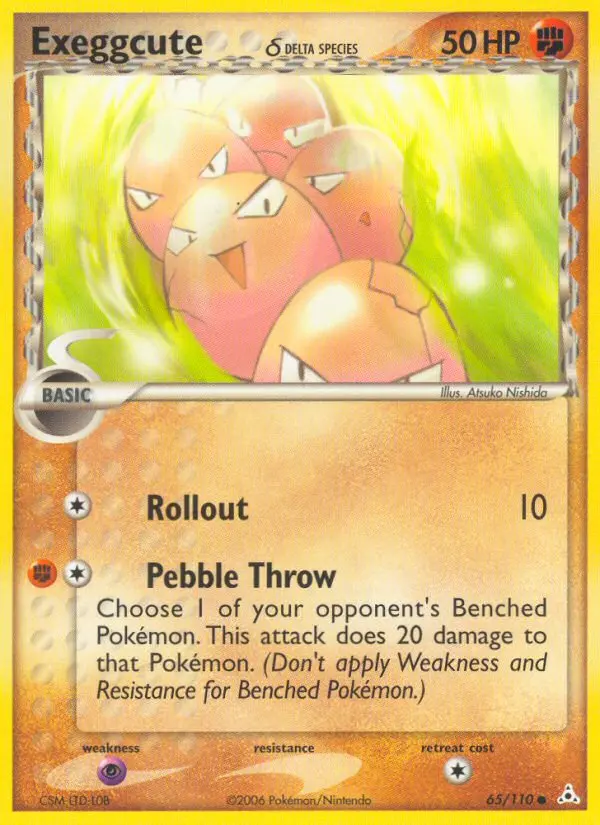 Exeggcute δ, Holon Phantoms #65
