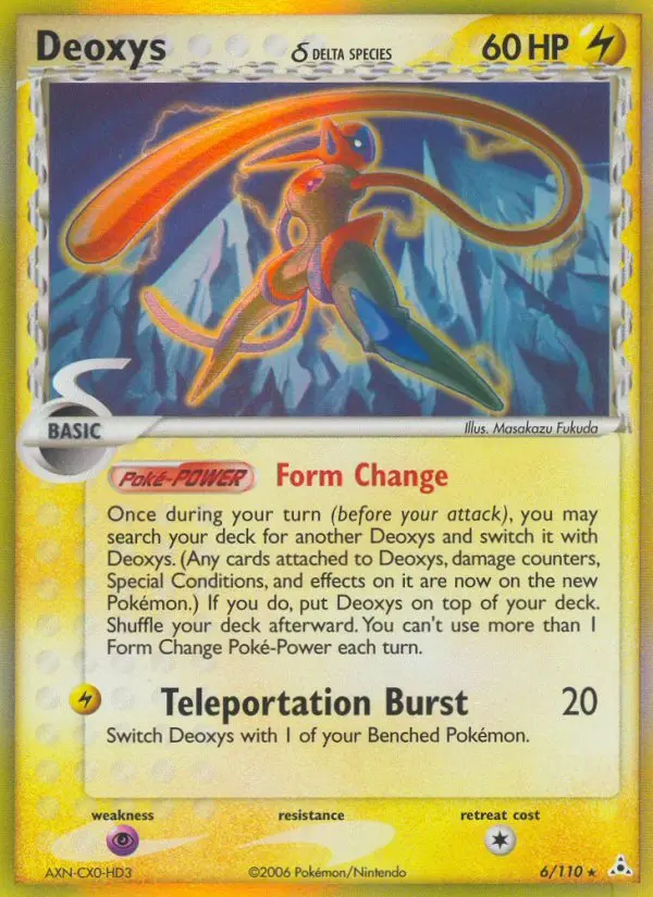 Deoxys δ, Holon Phantoms #6