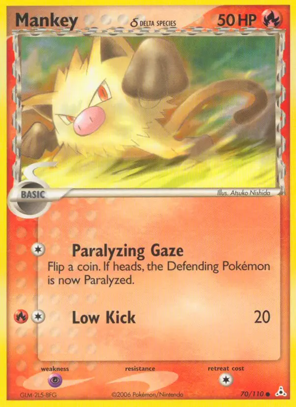 Mankey δ, Holon Phantoms #70