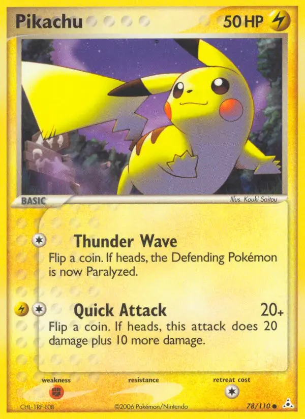 Pikachu, Holon Phantoms #78