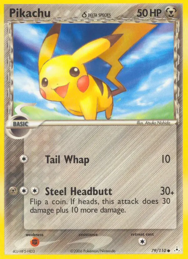 Pikachu δ, Holon Phantoms #79