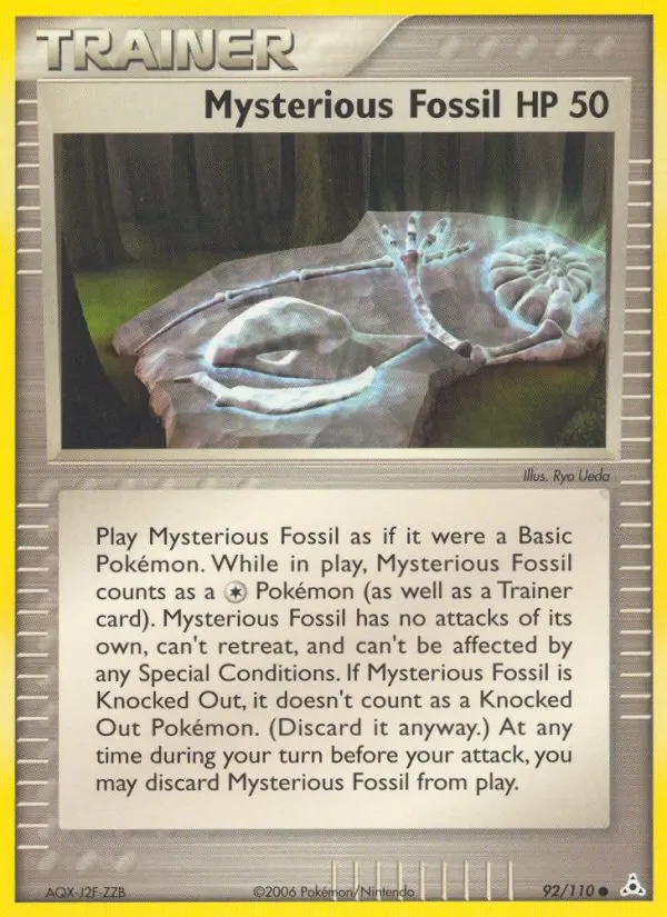 Mysterious Fossil, Holon Phantoms #92