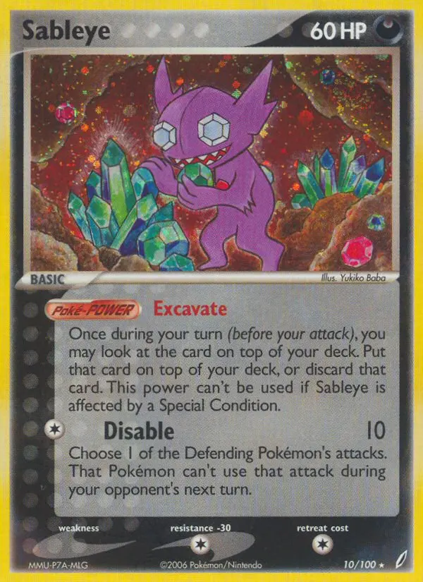 Sableye, Crystal Guardians #10