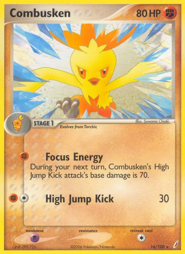 Combusken, Crystal Guardians #16