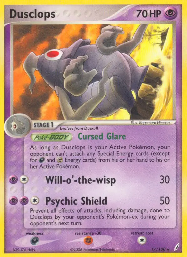 Dusclops, Crystal Guardians #17
