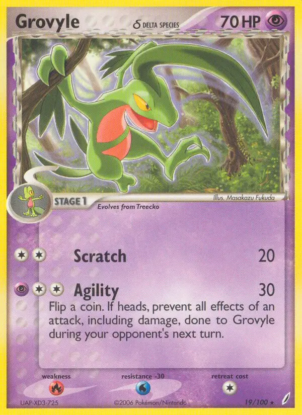 Grovyle δ, Crystal Guardians #19