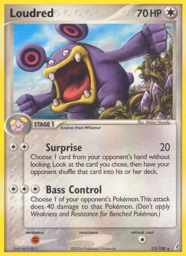 Loudred, Crystal Guardians #23
