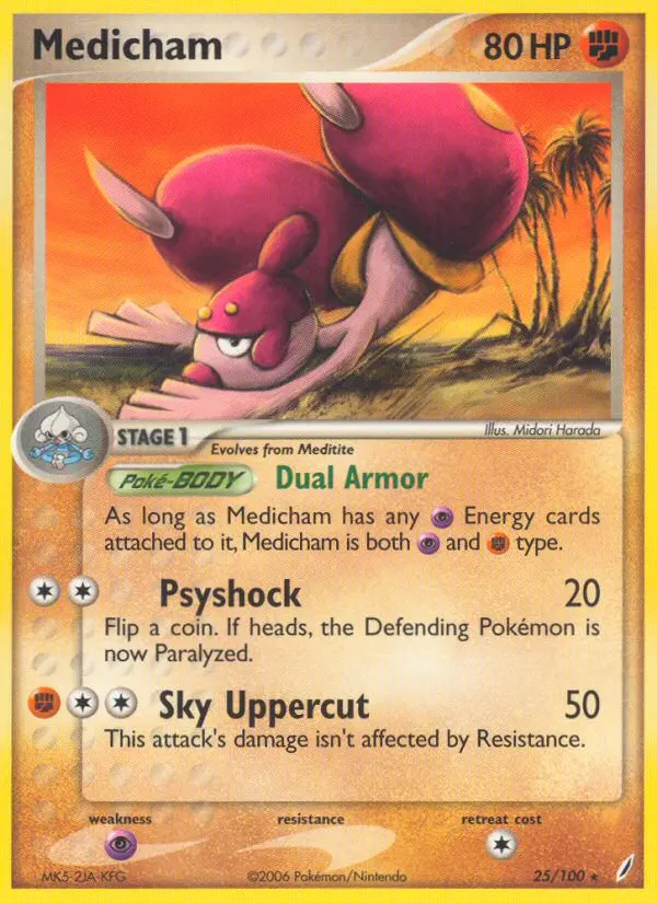 Medicham, Crystal Guardians #25