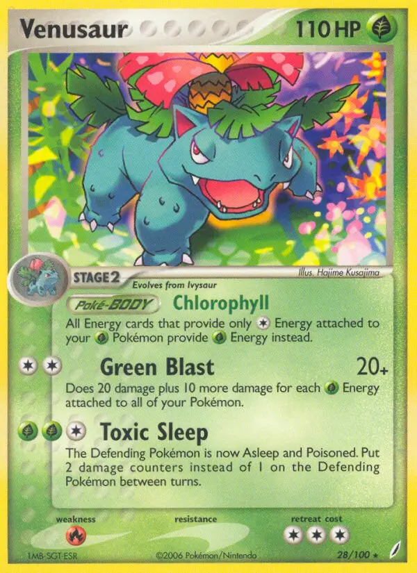 Venusaur, Crystal Guardians #28