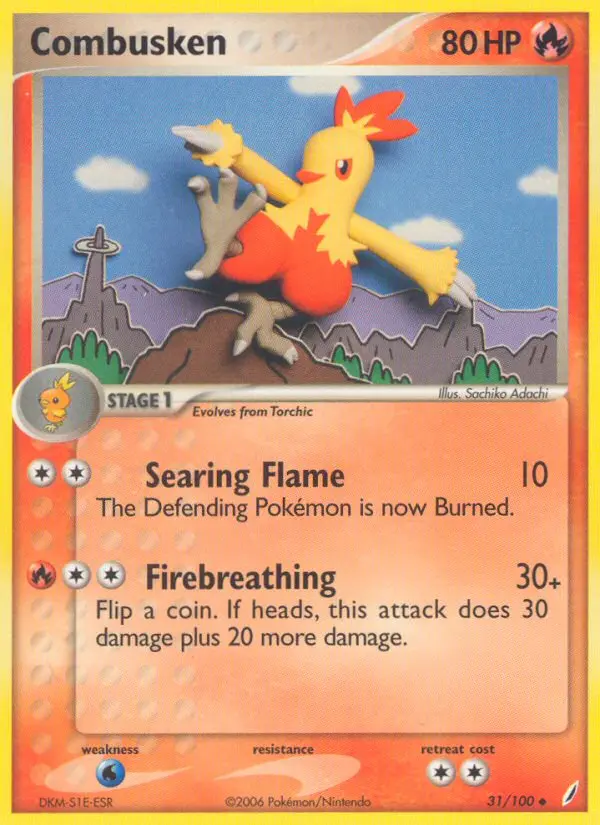 Combusken, Crystal Guardians #31