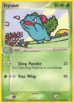 Ivysaur, Crystal Guardians #34/100