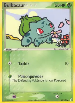Bulbasaur, Crystal Guardians #45/100