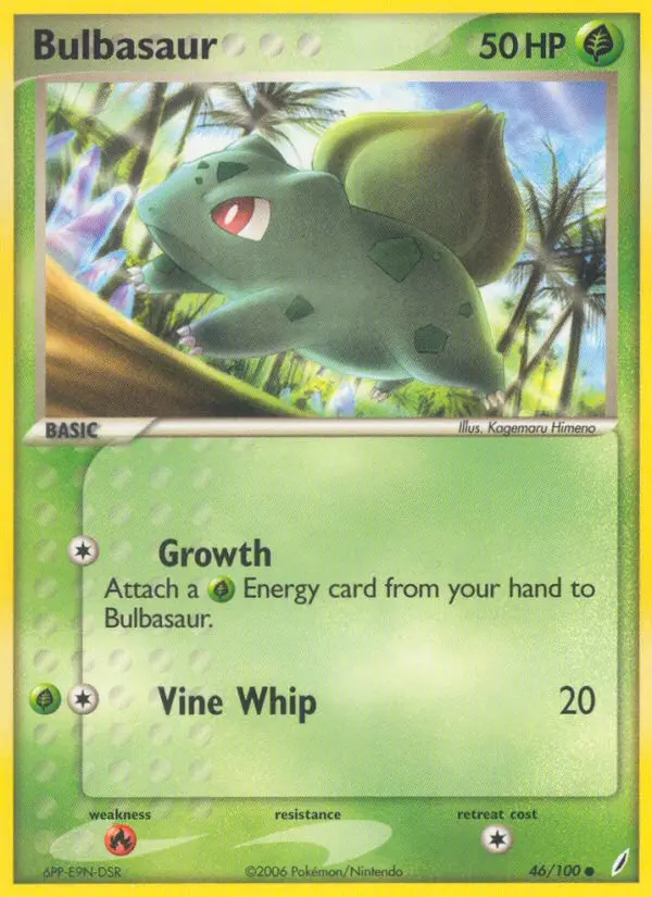 Bulbasaur, Crystal Guardians #46