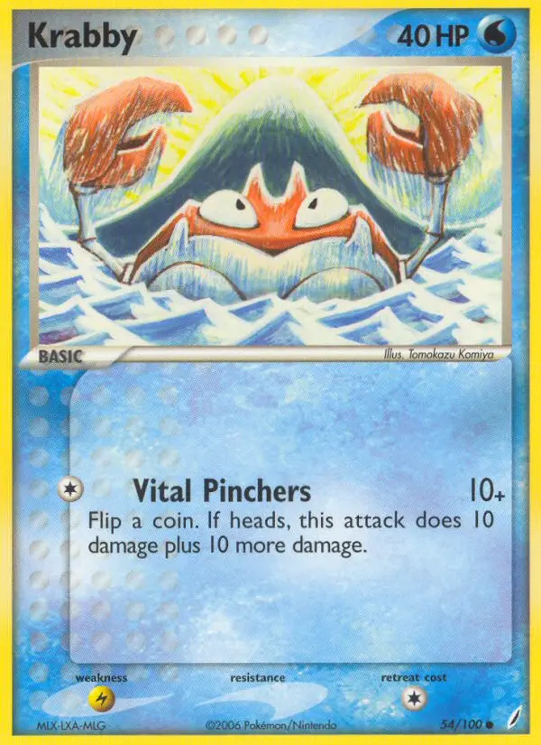 Krabby, Crystal Guardians #54