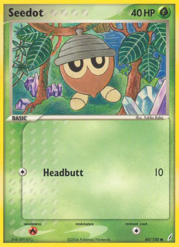 Seedot, Crystal Guardians #60