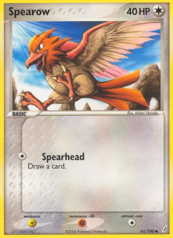 Spearow, Crystal Guardians #61