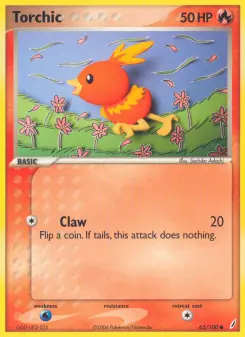 Torchic, Crystal Guardians #65/100