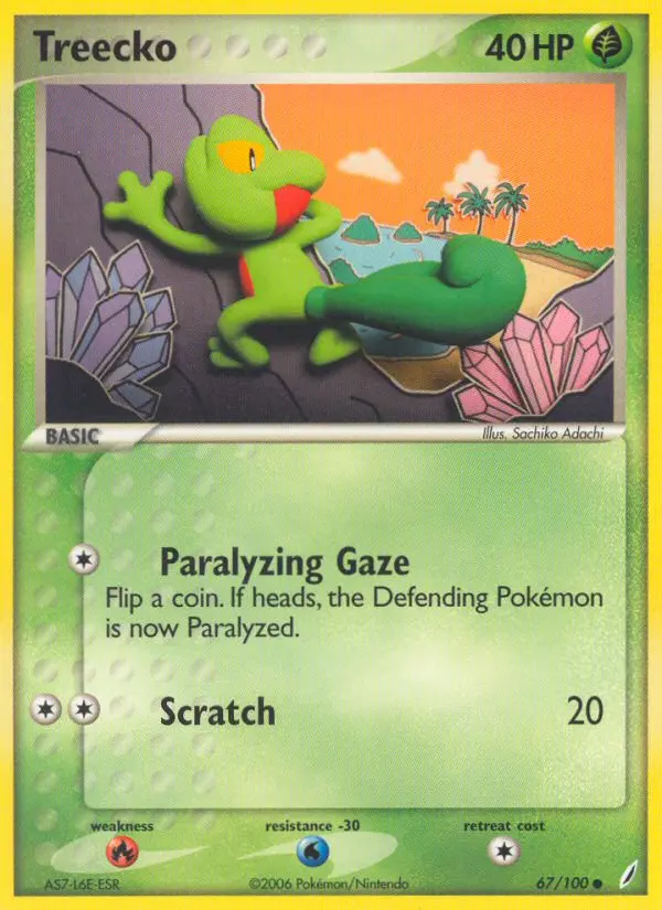 Treecko, Crystal Guardians #67