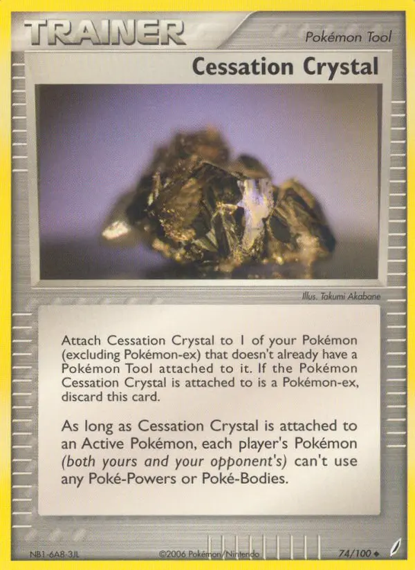 Cessation Crystal, Crystal Guardians #74