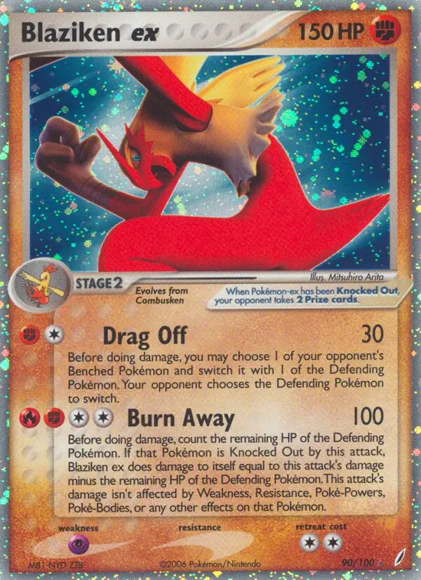 Blaziken ex, Crystal Guardians #90