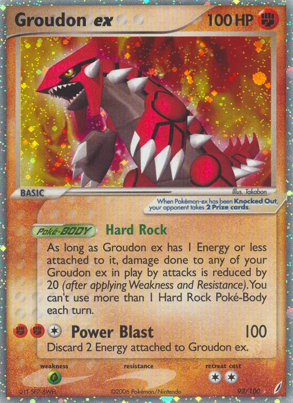 Groudon ex, Crystal Guardians #93