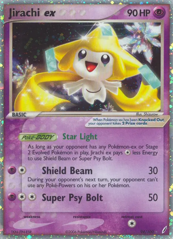 Jirachi ex, Crystal Guardians #94