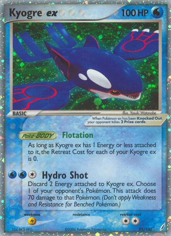 Kyogre ex, Crystal Guardians #95