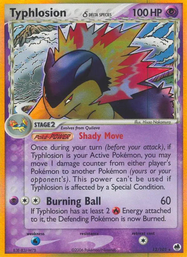 Typhlosion δ, Dragon Frontiers #12
