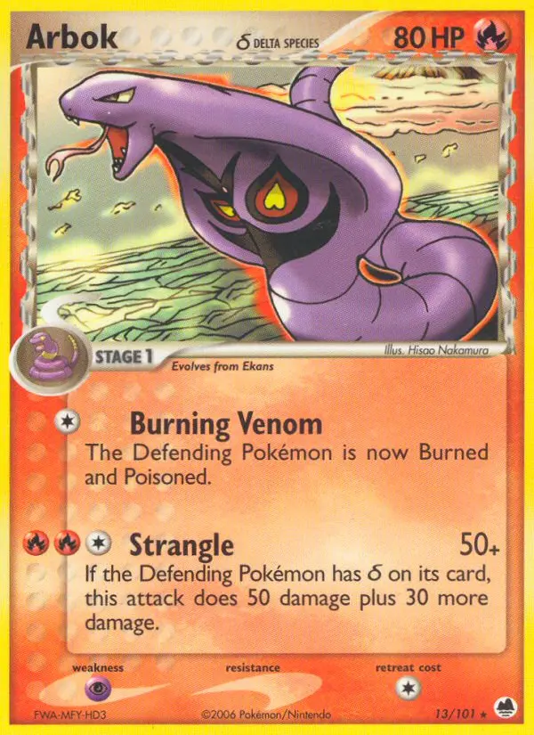Arbok δ, Dragon Frontiers #13