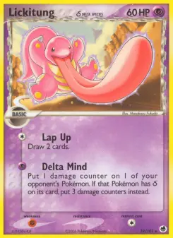 Lickitung δ, Dragon Frontiers #19/101