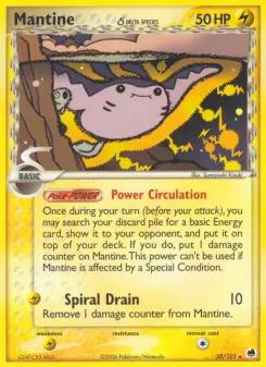 Mantine δ, Dragon Frontiers #20/101