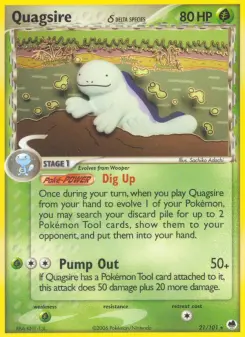 Quagsire δ, Dragon Frontiers #21/101