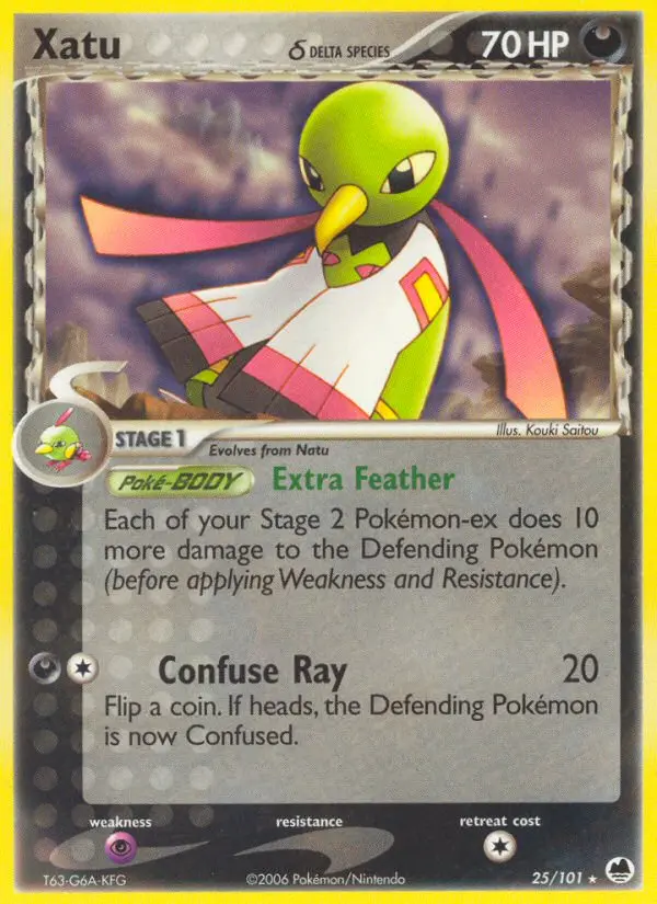 Xatu δ, Dragon Frontiers #25
