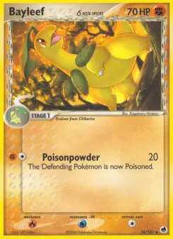 Bayleef δ, Dragon Frontiers #26/101