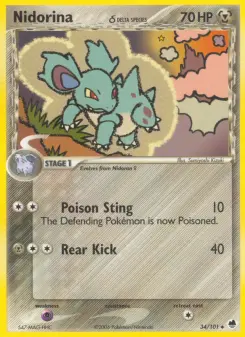 Nidorina δ, Dragon Frontiers #34/101