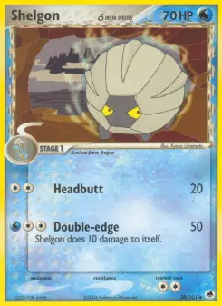 Shelgon δ, Dragon Frontiers #38/101