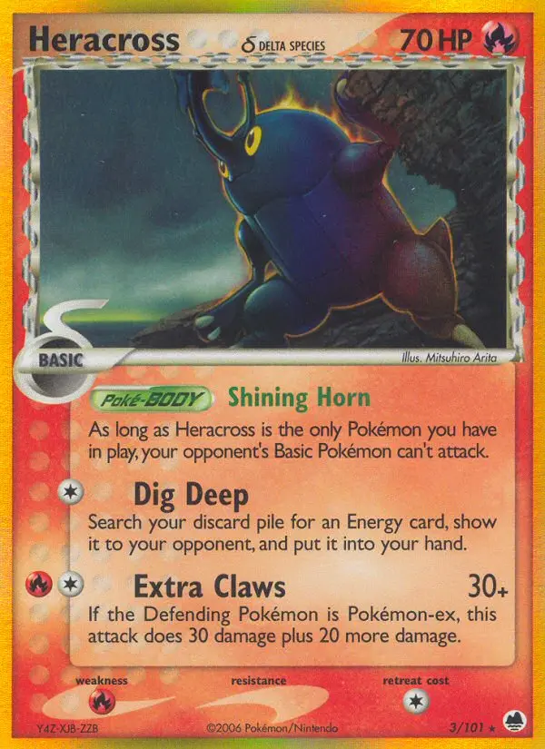 Heracross δ, Dragon Frontiers #3